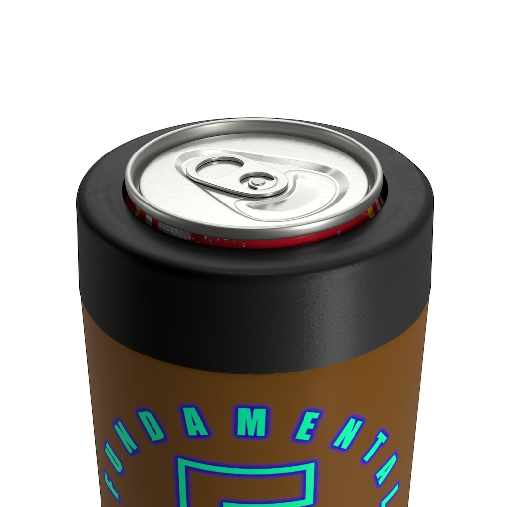 FE Logo Can/bottle holder - Brown